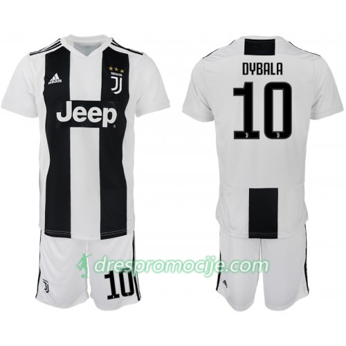 Juventus Dres Dybala 10 Dječji Domaći 2018/19 Kratkih Rukava Juventus Dres Dybala 10 Dječji Domaći 2018/19 Kratkih Rukava